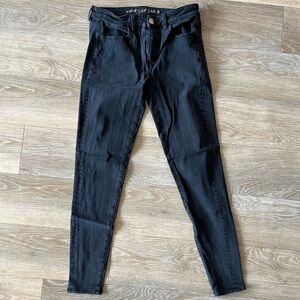 American Eagle Skinny Black Jeans